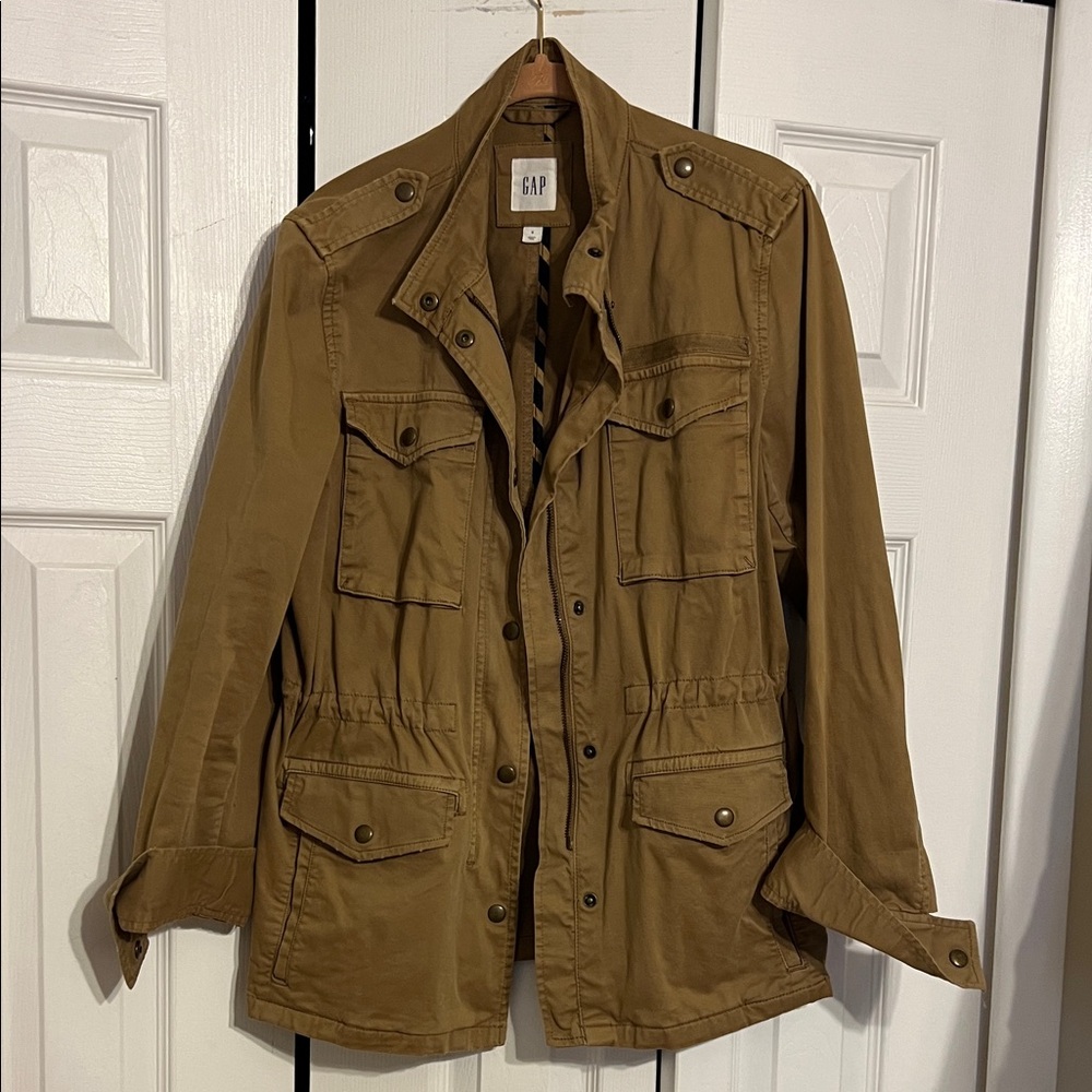 GAP Tan Military Field Jacket